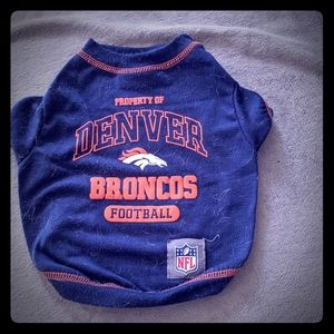 Broncos Sweater for Small Dog